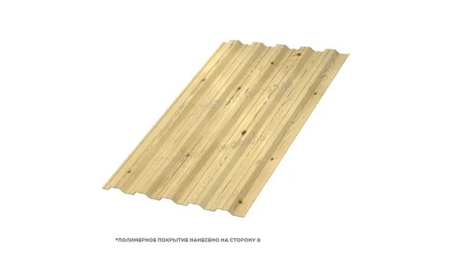 Профлист Металл Профиль HC35 0.5 ECOSTEEL® матовый Сосна B