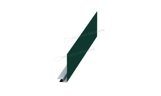 Планка карнизного свеса сложная 185х50х2000 NormanMP (ПЭ-01-6005-0.5)