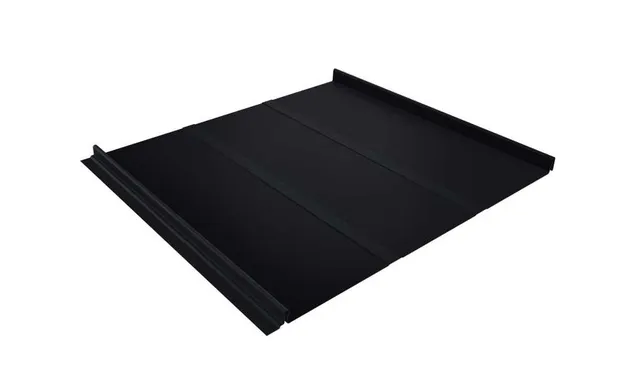 Фальцевая кровля Кликфальц Line Grand Line 0,5 Satin Matt RAL 9005 Черный