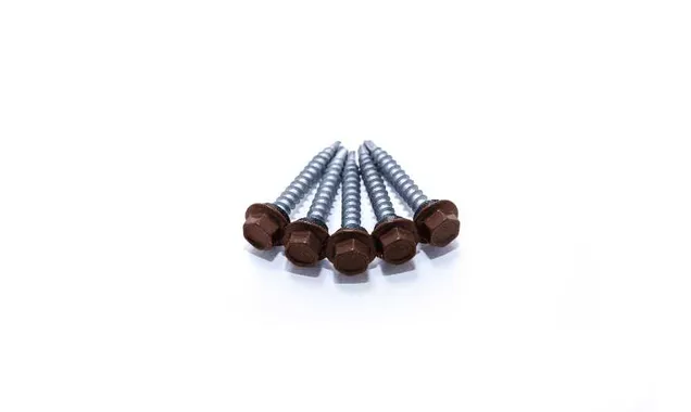 Саморезы 4,8х35 RAL 8017 (GL PRO)