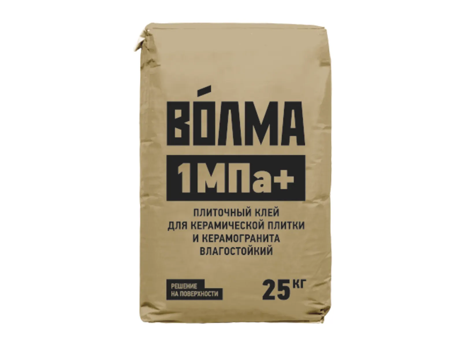 Плиточный клей ВОЛМА плиточный клей 1 МПа+ 25 кг