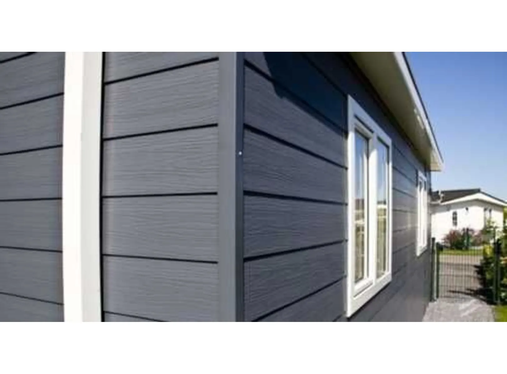 Фиброцементный сайдинг Decover RAL 7000 Gray 8х190х3600