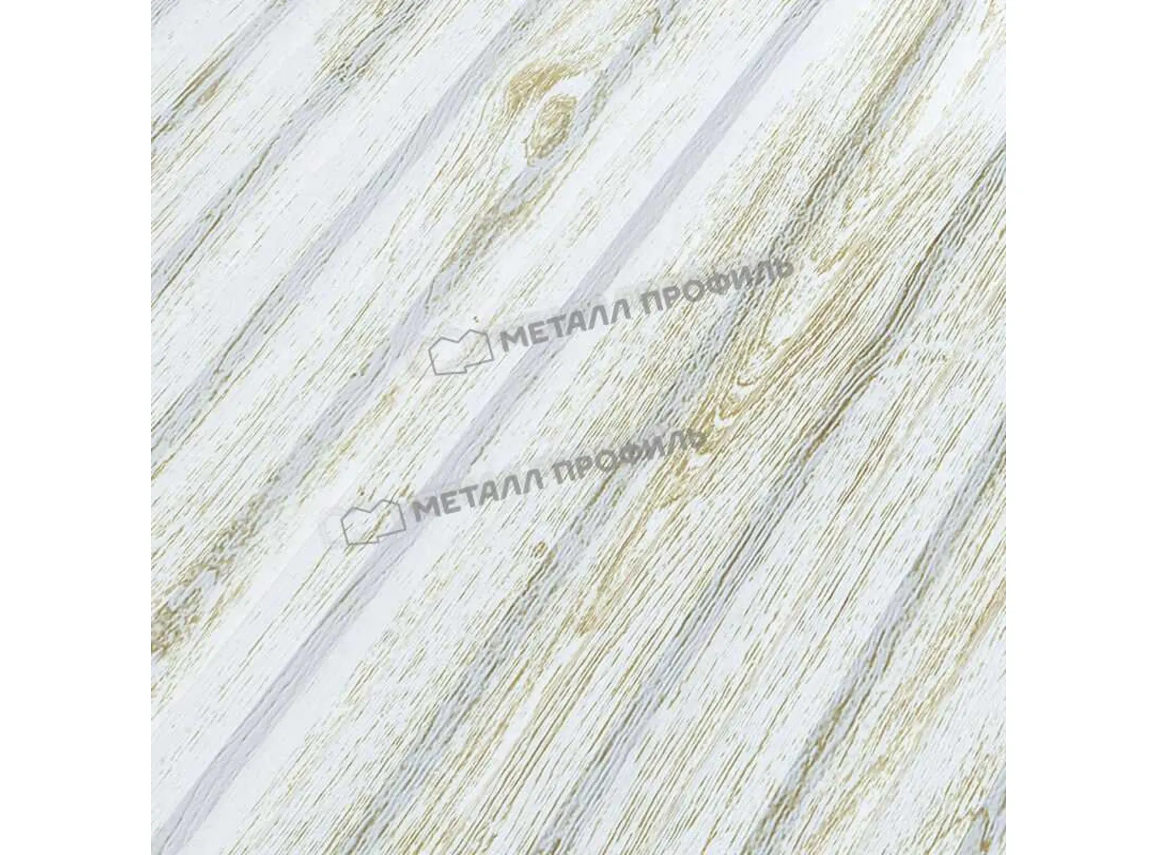 Профлист Металл Профиль МП10 0.5 ECOSTEEL® матовый Беленый дуб A
