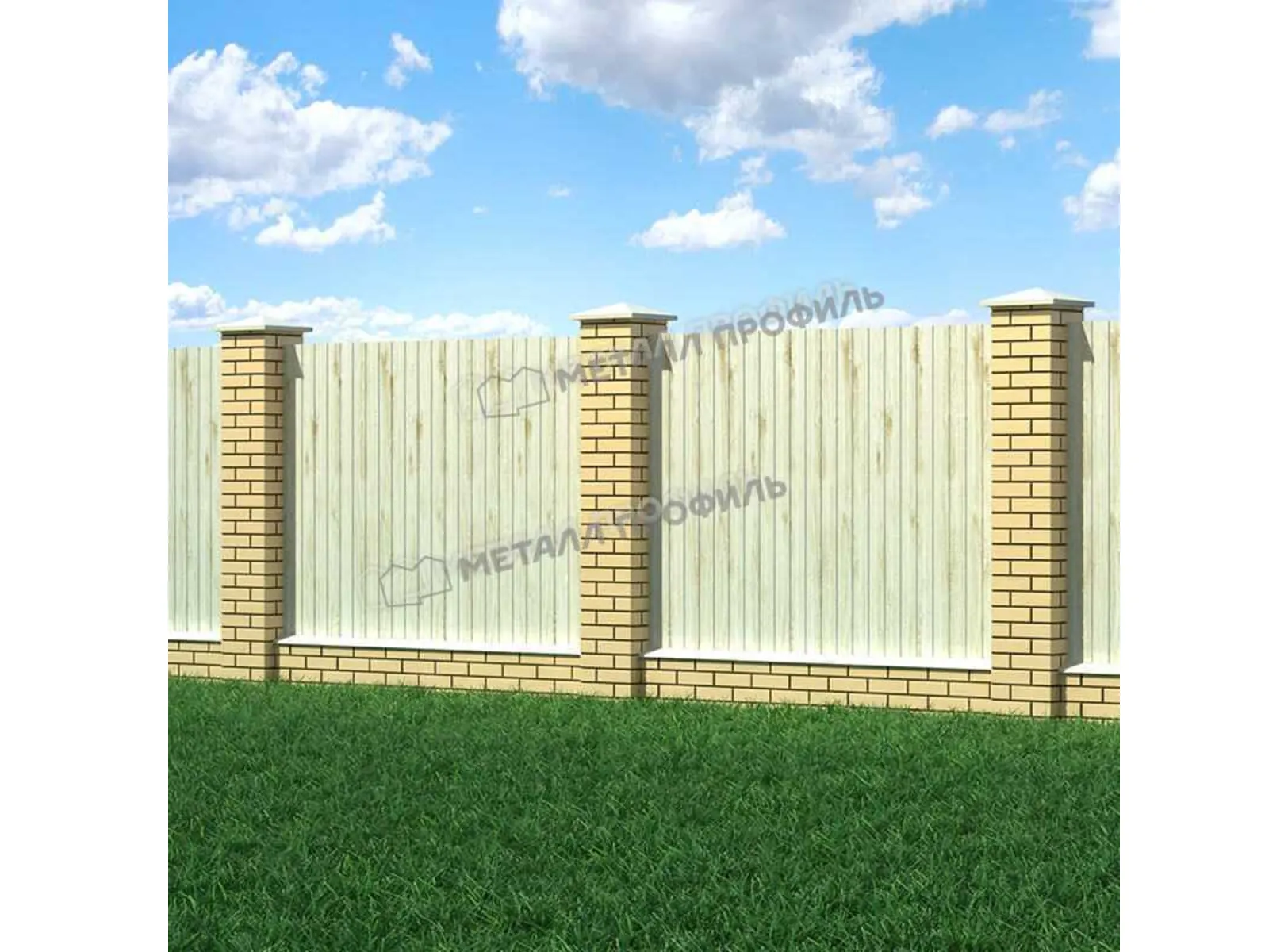 Профлист Металл Профиль C8 0.5 ECOSTEEL® матовый Беленый дуб B