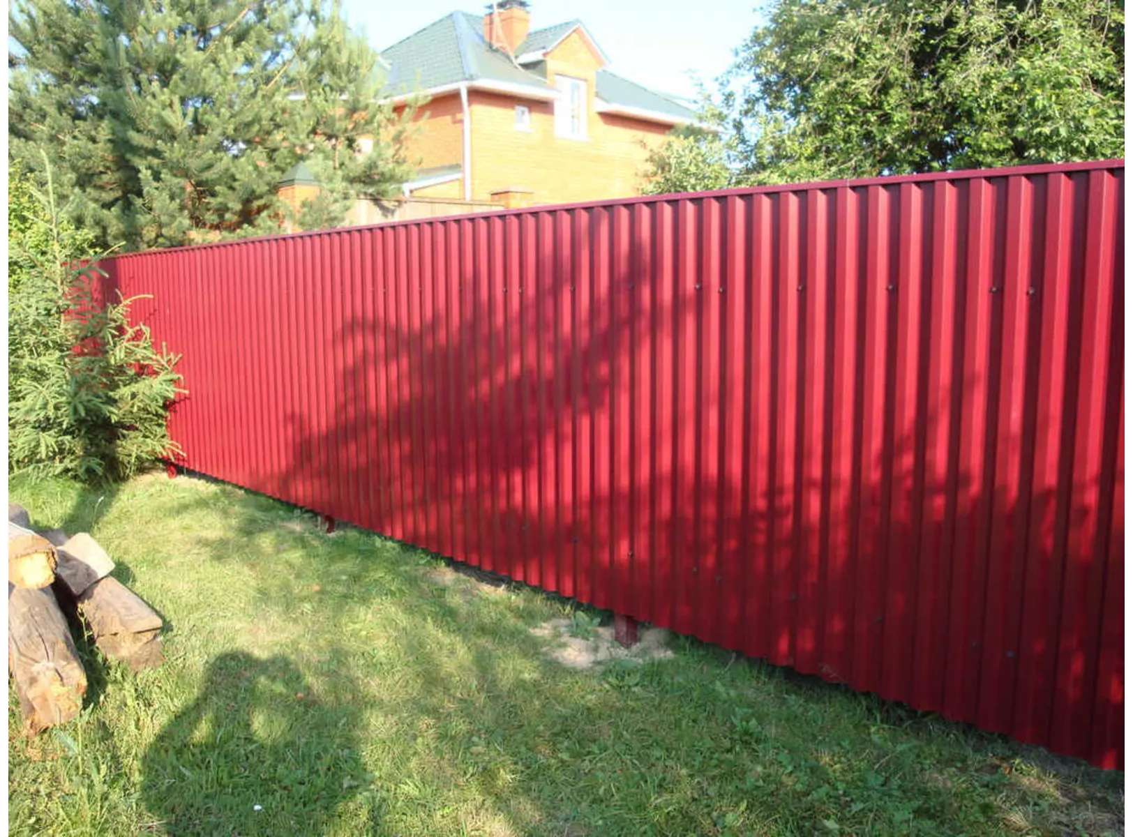 Профлист Grand Line C20В 0.5 Satin RAL 3009 Оксидно-красный