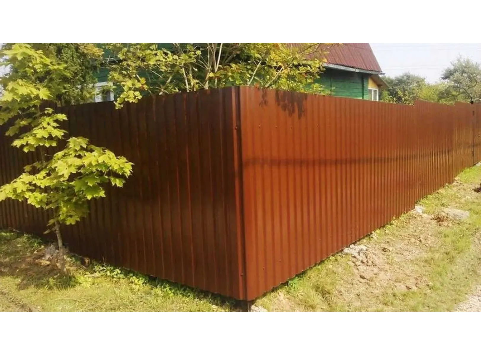 Профлист Grand Line C20В 0.45 Drap RAL 8004 Терракота