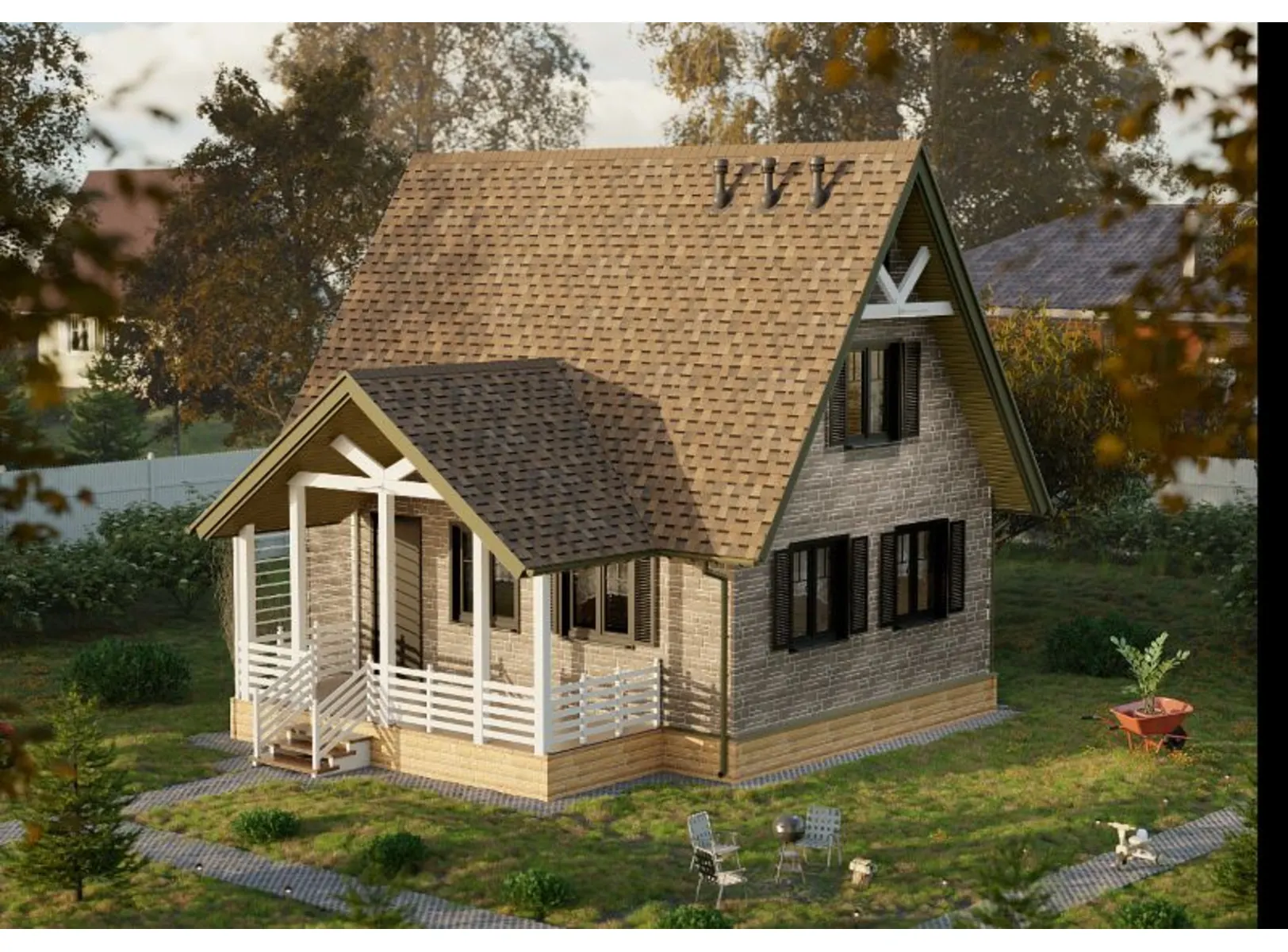 Угол к панели Docke BURG Земляной