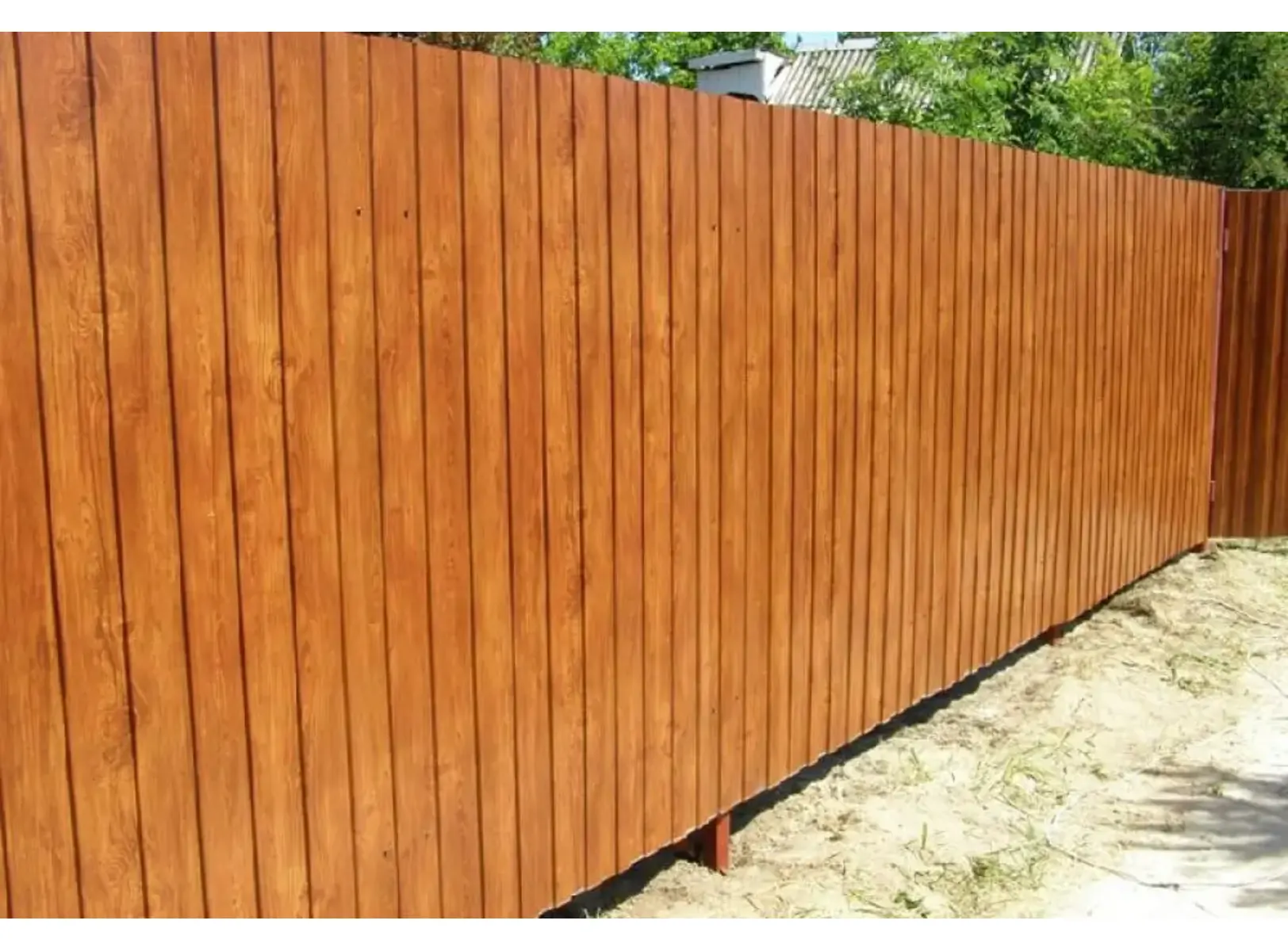 Профлист Grand Line C20В 0.45 Print Elite Golden wood