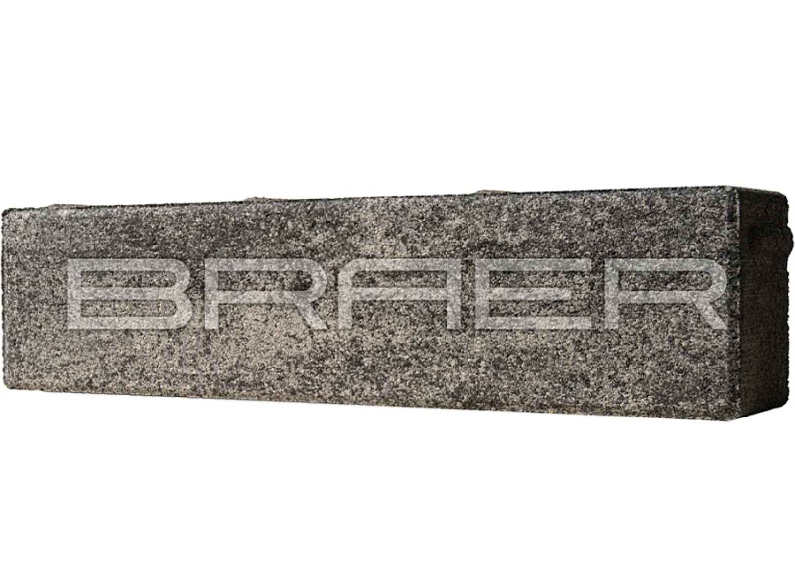Тротуарная плитка Braer Ригель 320x80x60 мм Colormix Ночь