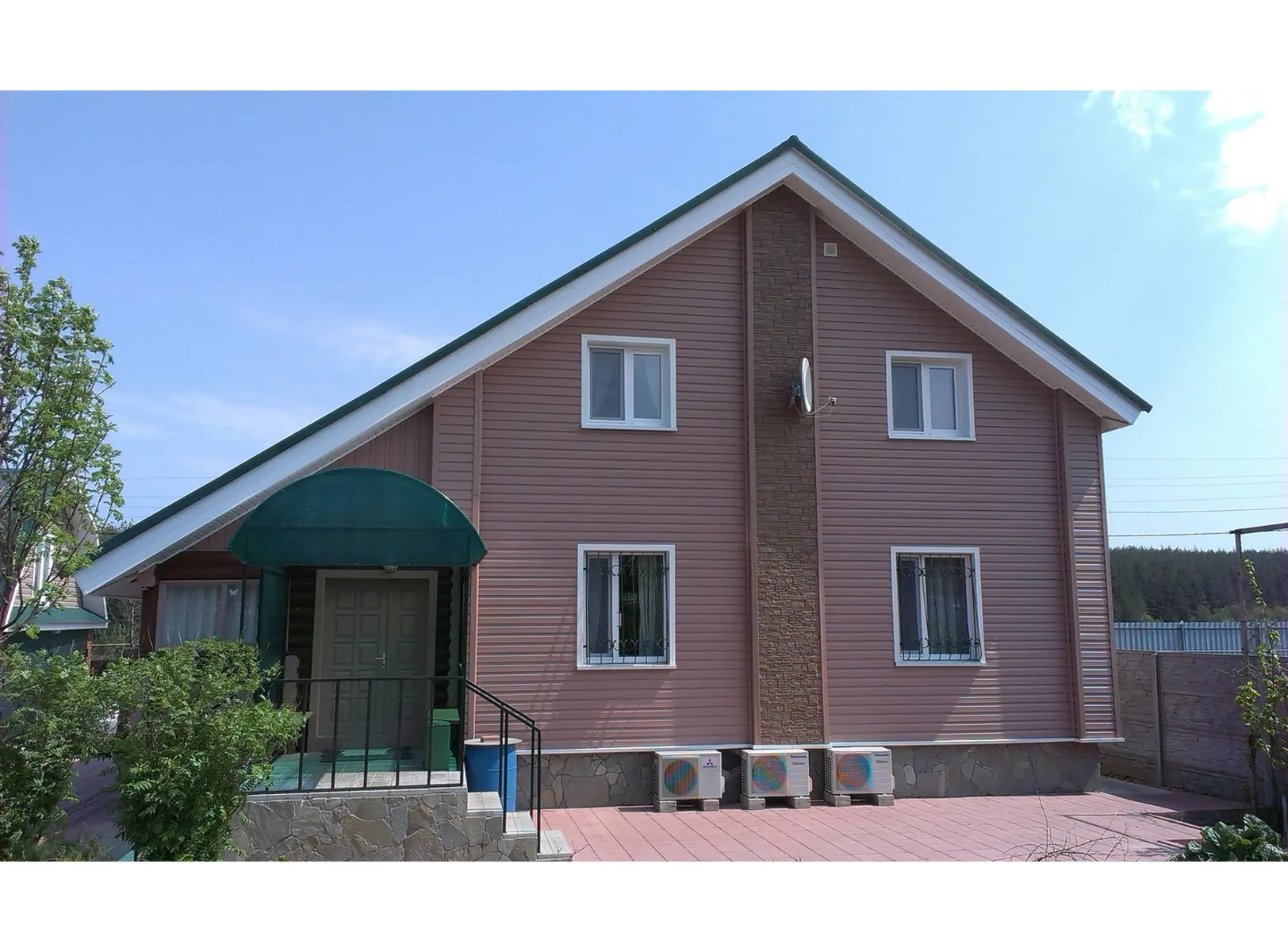 Виниловый сайдинг Docke Корабельный брус D4.5D PREMIUM Капучино 3600×232