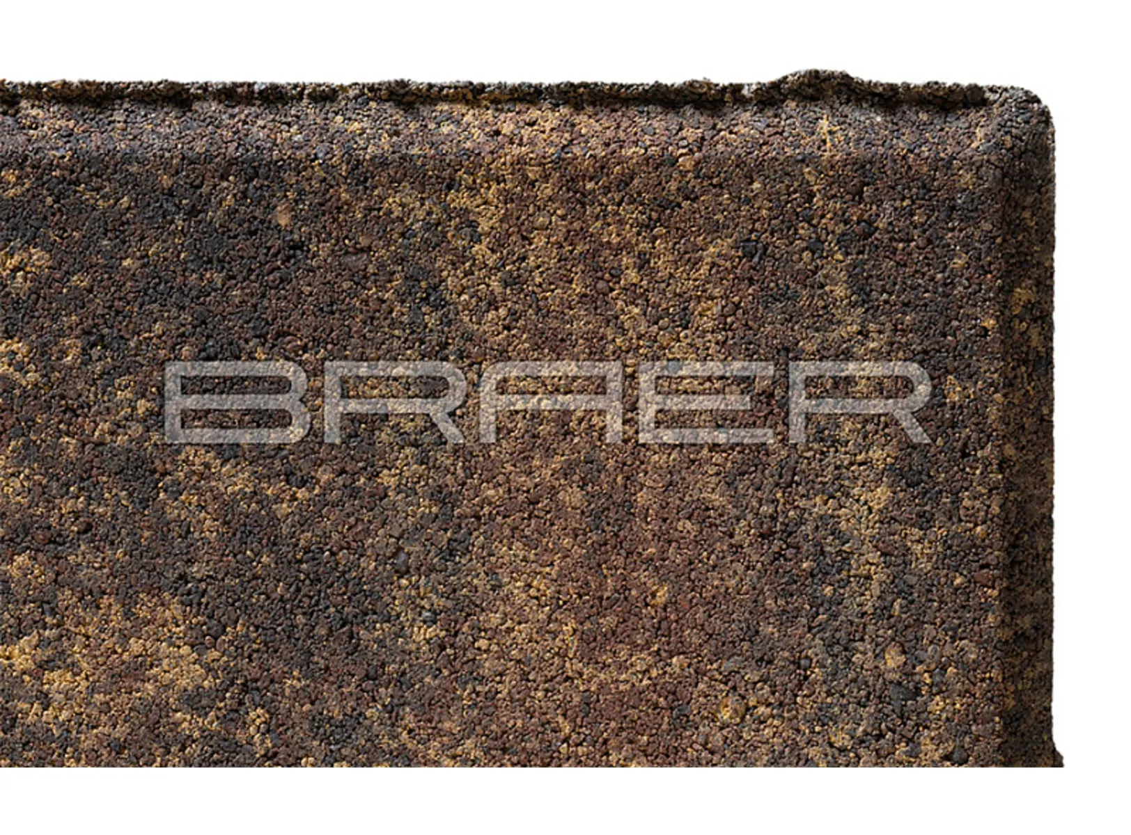 Тротуарная плитка Braer Ригель 320x80x60 мм Colormix Мальва