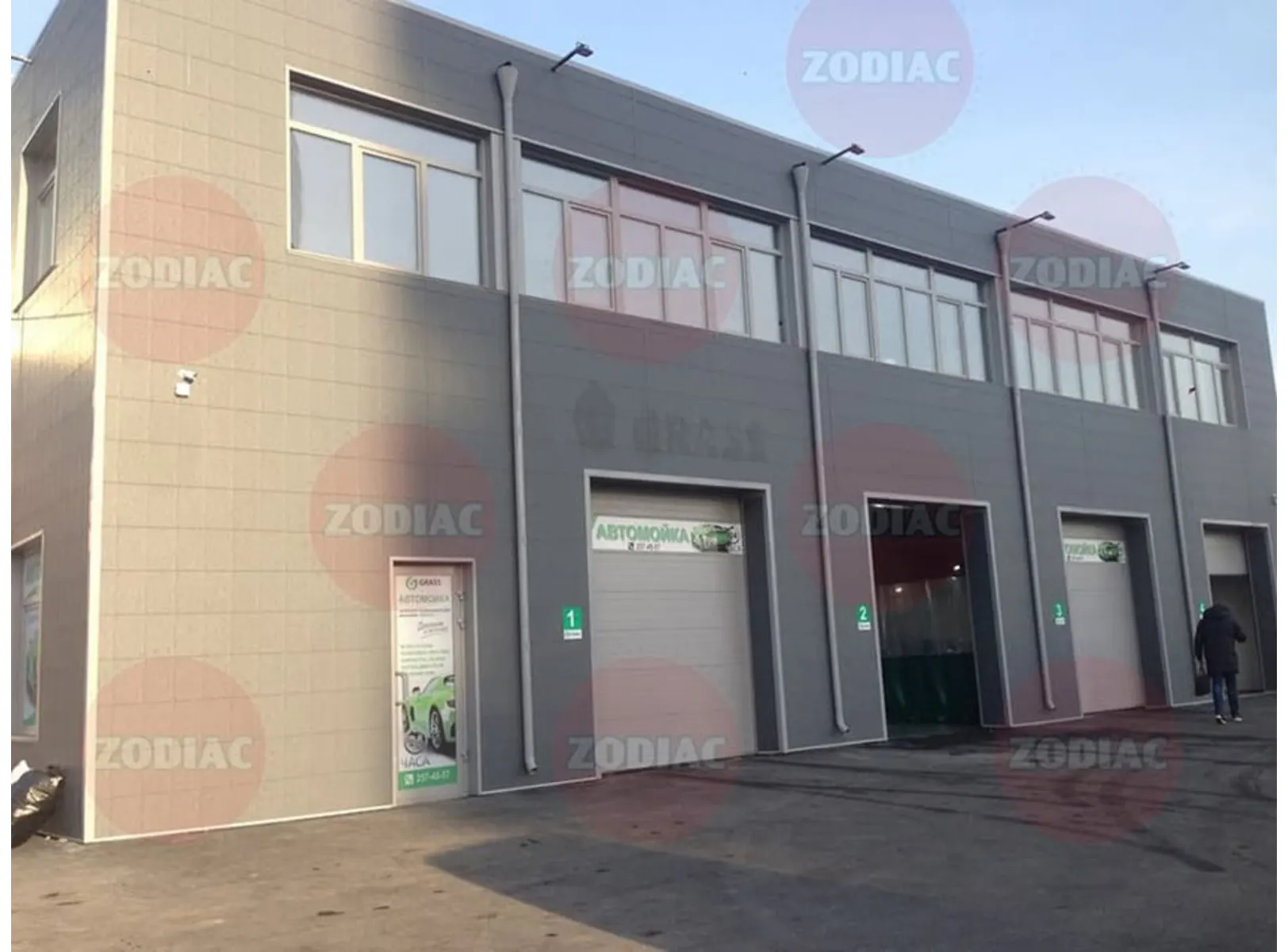 Фасадная панель Zodiac / Зодиак, Керамическая плитка, 3800х380 мм, цвет AE4-004