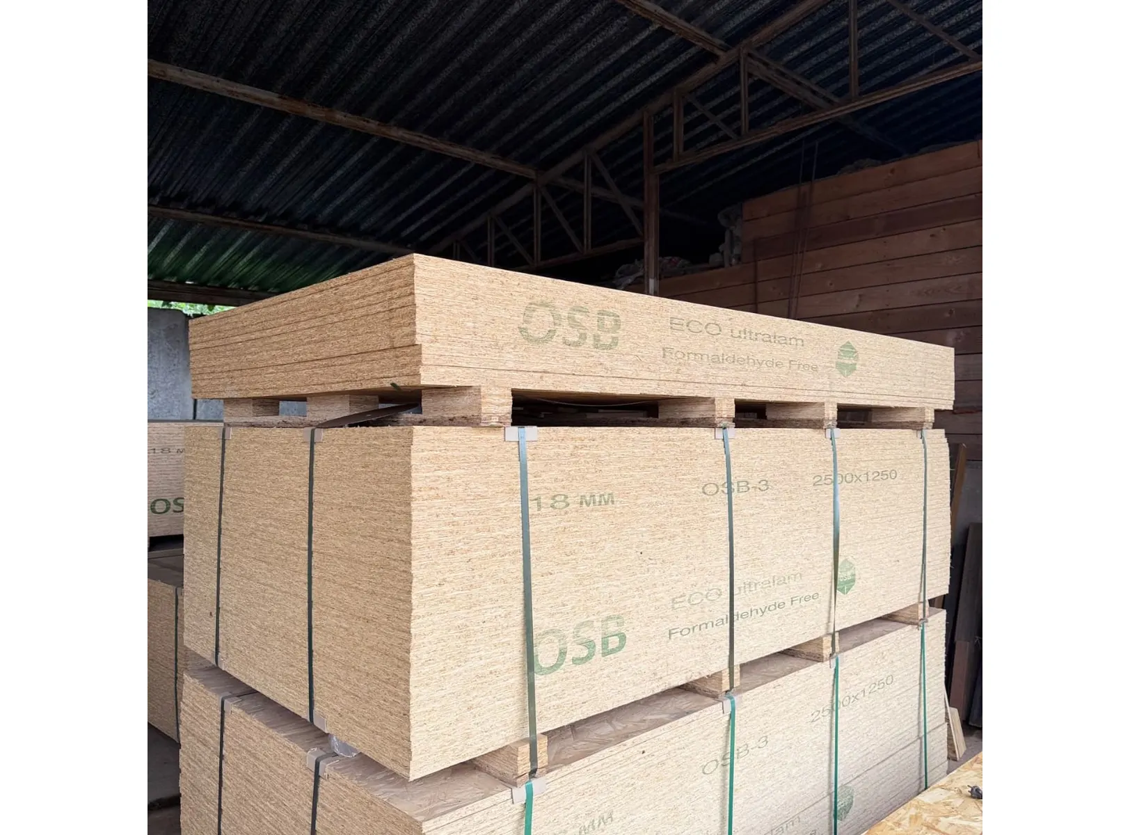 Плита OSB-3 (ОСП) Талион (Ультралам) 15х1250х2500 мм