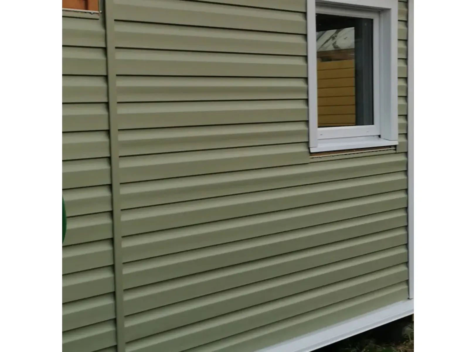 Виниловый сайдинг Docke Корабельный брус D4.5DL STANDARD киви 3000х232