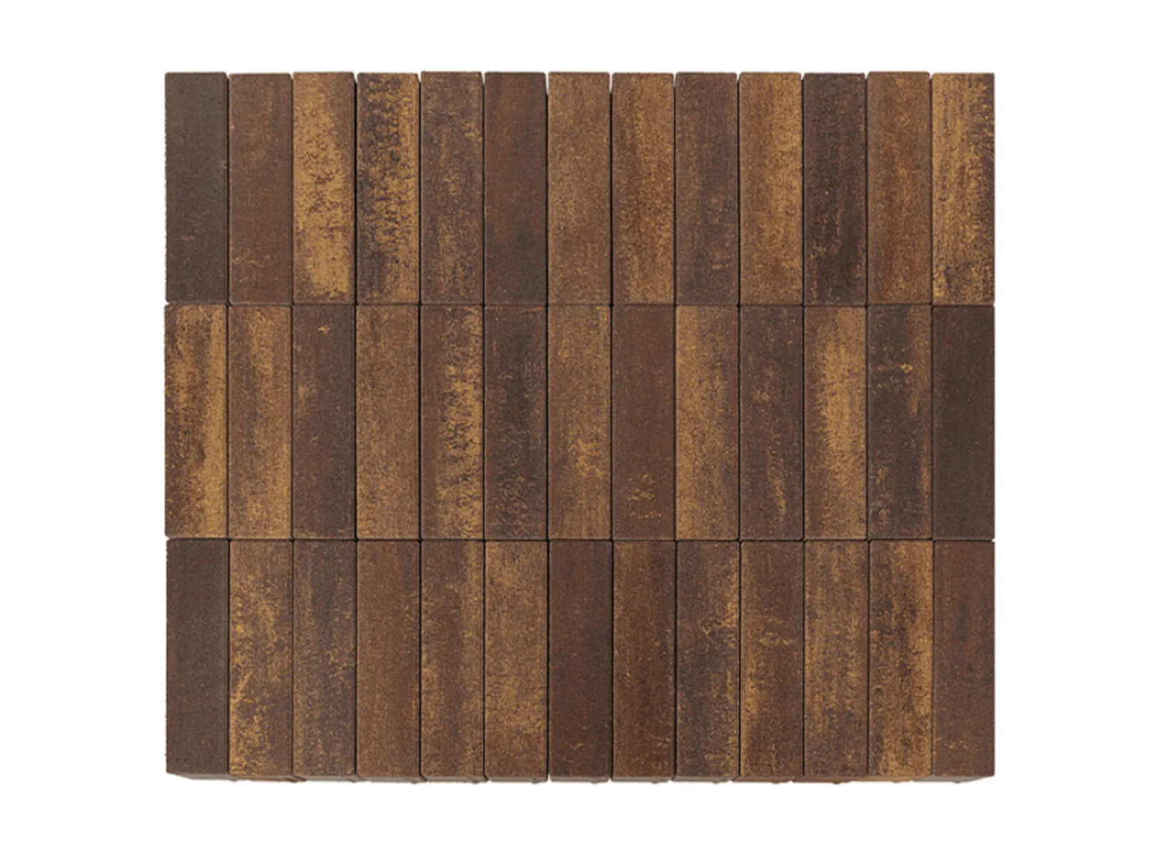 Тротуарная плитка Braer Ригель 320x80x60 мм Colormix Мальва