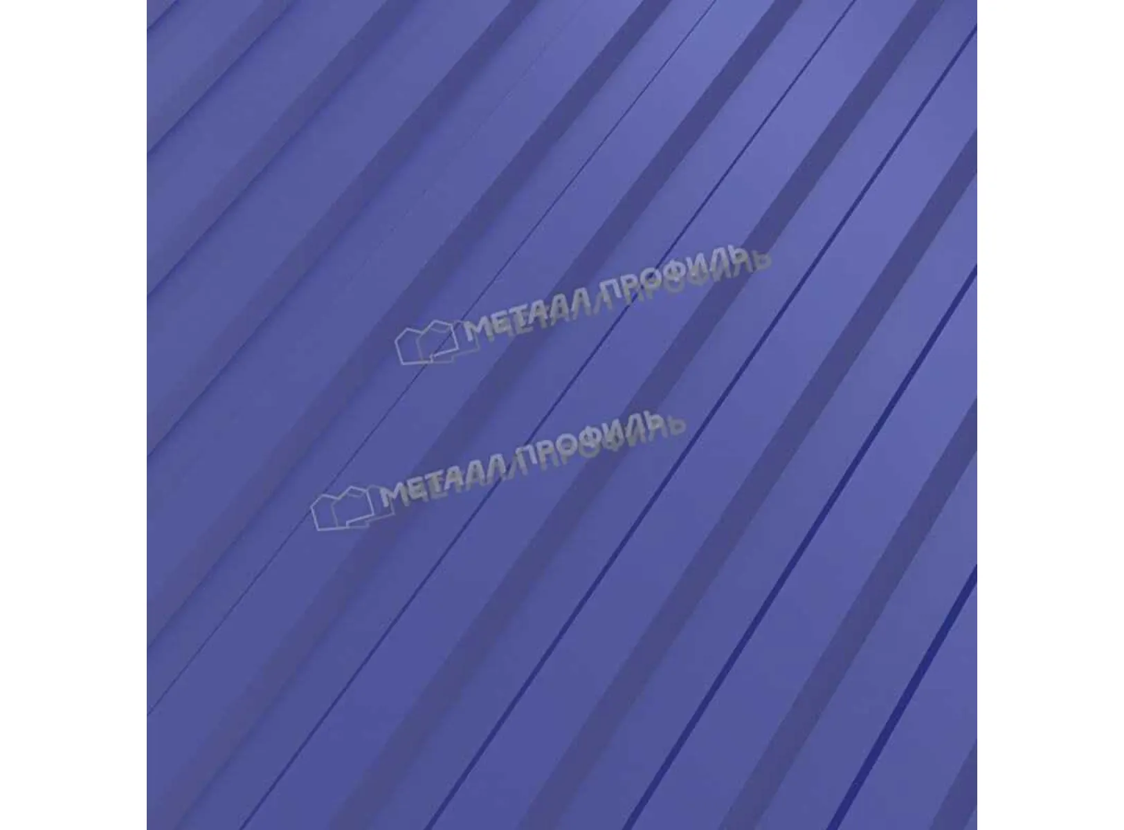 Профлист Металл Профиль МП10 0.5 PURMAN® Citrine, Темно-синий B