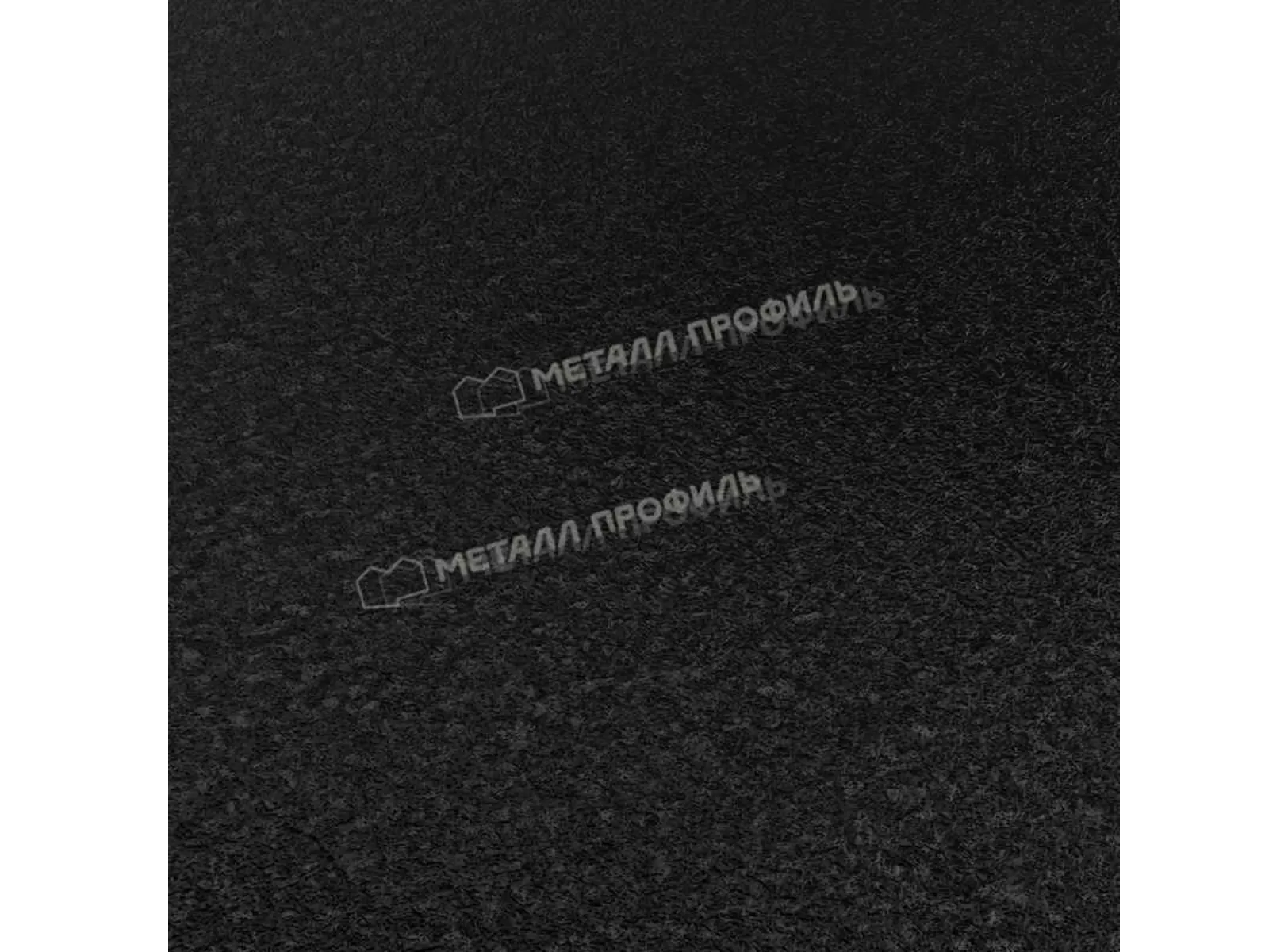 Металлочерепица Металл-Профиль Монтекристо-X 0,45 VikingMP® RAL 9005 Черный темный