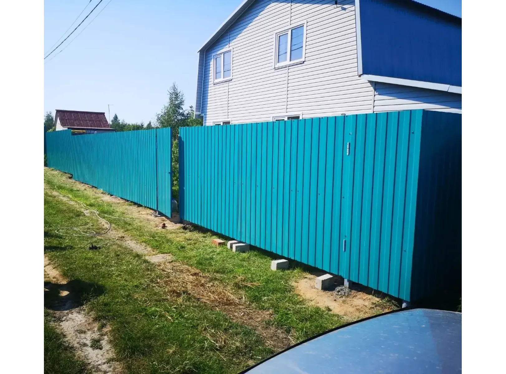 Профлист Grand Line C20В 0.45 Полиэстер RAL 5021 Водная синь