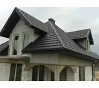 Металлочерепица Grand Line Kvinta Uno 0,45 Полиэстер RR 32 Темно-коричневый