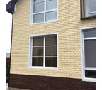 Виниловый сайдинг Docke BERGART LUX под камень Пекан 1809×285
