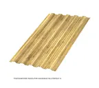 Профлист Металл Профиль HC35 0.5 ECOSTEEL® текстурированный Золотой дуб B