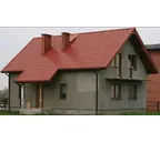 Металлочерепица Металл-Профиль Супермонтеррей 0,45 Полиэстер RAL 3009 Красная окись