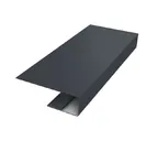 J-Профиль 18мм 0,5 Satin с пленкой RAL 7024 мокрый асфальт (2м)