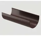 Желоб водосточный 2 м STANDARD, тёмно-коричневый