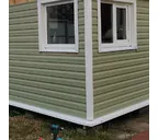 Виниловый сайдинг Docke Корабельный брус D4.5DL STANDARD киви 3000х232