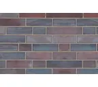 Клинкерная плитка Stroeher Keravette Chromatic 325 achatblue flashed гладкая NF11, 240х71х11 мм