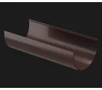 Желоб водосточный 3 м PREMIUM, шоколад