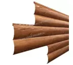 Металлический сайдинг Woodstock-Т Металл-Профиль ECOSTEEL Золотой дуб 28х330
