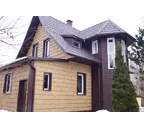 Панель фасадная Grand Line Сибирская дранка Песочный