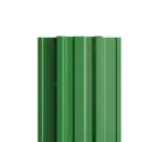 Штакетник Металл Профиль TRAPEZE-T 0,5 NormanMP RAL6002 Зеленый лист