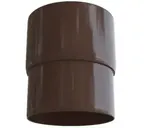 Муфта трубы, ПВХ, серия Элит, цвет Коричневый