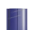 Штакетник Металл Профиль ELLIPSE-T 0,5 NormanMP RAL5002 Ультрамарин