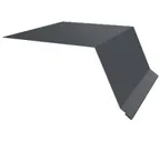 Планка капельник 100х55 0,5 GreenCoat Pural BT, matt RR2Н3 (RAL 7016 антрацитово-серый)
