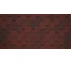 Гибкая черепица Тегола Business Plus MOSAIK Tasso rosso 405