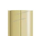 Штакетник Металл Профиль ELLIPSE-T 0,45 Полиэстер RAL1014 Слоновая кость