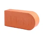 Печной кирпич фигурный полнотелый Lode Janka F22 гладкий, 250х120х65 мм