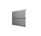 Металлический сайдинг Grand Line ЭкоБрус 0.5 мм Satin RAL 7004 сигнальный серый