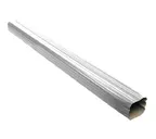 Труба прямоугольная Vortex 3м RAL 9003
