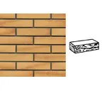 Кирпич клинкерный Muhr 02 Gelb Bunt готик, 240х115х52 мм