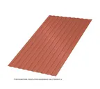Профлист Металл Профиль C8 0.5 VikingMP® E RAL 8004 Коричневая медь A