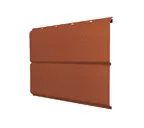 Софит ЭкоБрус new c перфорацией 0,45 Drap RAL 8004 терракота