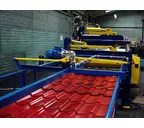 Металлочерепица Grand Line Монтеррей 0,45 Полиэстер RAL 3009 Оксидно-красный