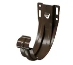 Карнизный кронштейн (штампованный) STAL PREMIUM, каштан