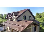 Металлочерепица Grand Line Classic 0,5 Atlas RAL 8017 Шоколад