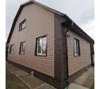 Виниловый сайдинг Docke Блок-Хаус D4.7T LUX под дерево Рябина 3600×243