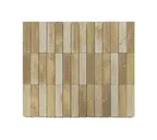 Тротуарная плитка Braer Ригель 320x80x60 мм Colormix Саванна